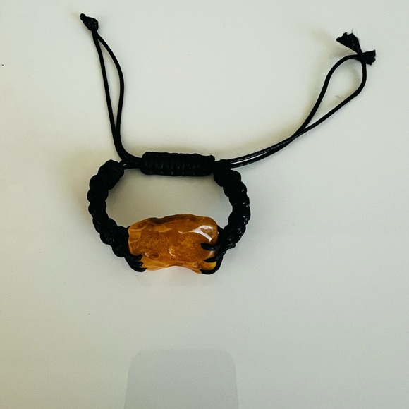 A precious, healing Bracelet X made of Baltic amber - Picture 9 of 12